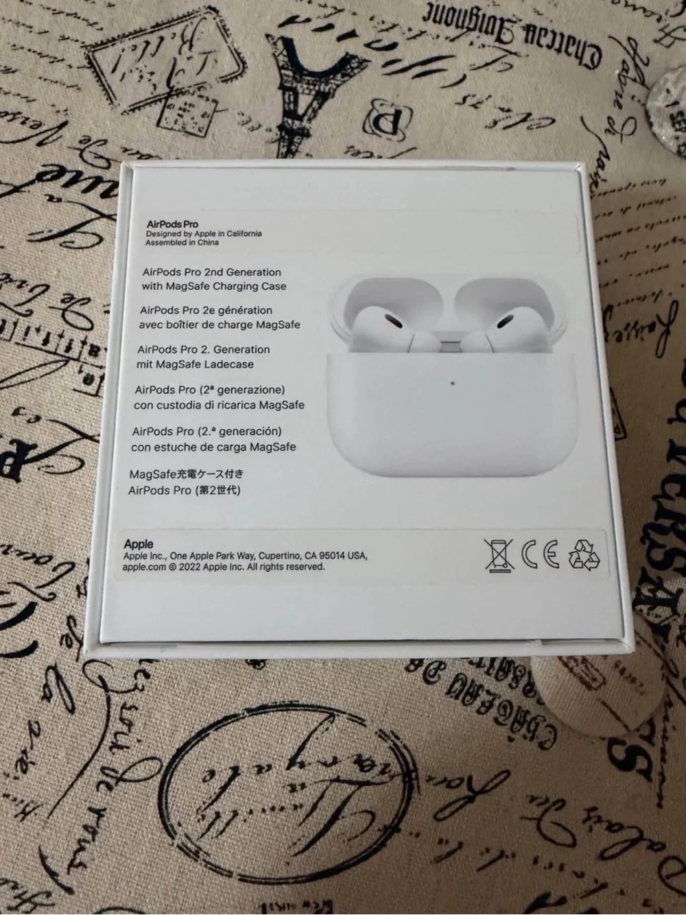 Apple AirPods Pro 2nd Generation (White) Wireless Earbuds with Charging Case